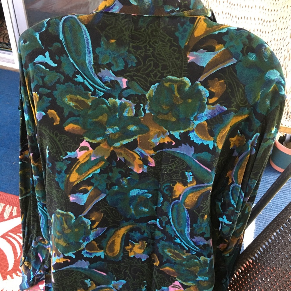 Vintage Long-sleeved Blouse
